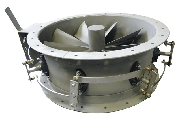 Variable inlet vane (VIV) damper image